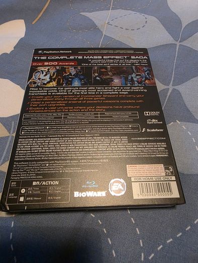 Mass Effect Trilogy PS3 Mint condition