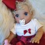 Reborns By Laura.  Introducing Christmas Sweetie Pie.  16inch Mini, Weighted Reborn Doll. Free Gift. Welcome To View Image 9