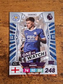 Panini Adrenalyn XL Plus Premier League 2023 Harvey Barnes, Leicester, #200 - free standard postage