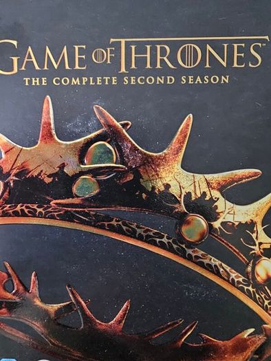 The complete second third fourth fifth and sixth Game of Thrones dvd sets