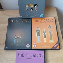 The IT Crowd Complete Series 1-3 DVD Box Set Version 1.0 to 3.0 Slipcase