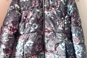 Benneton floral girls coat