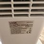 LOGIK L20THW24 Ceramic Fan Heater - White Image 3