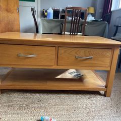 coffee table and TV unit