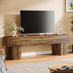 160 cm TV Cabinet, Low TV Console Table for Living Room, 40 x 160 x 50 cm, TV Cabinet for 140-165 cm