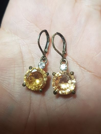 Vintage Zirconia Earrings