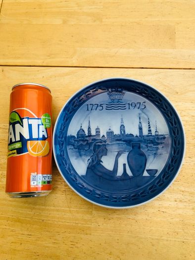 Royal Copenhagen Bincentenary Wall Hanging Plate