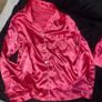 Pink satin pyjama set Image 2
