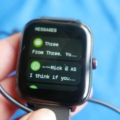 Smart Watch With Music Playback, Call Answering & Message Notification Functionality