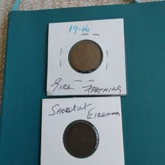 Three Eire Farthings