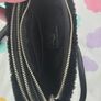 Authentic Coach Shearling Black Crossbody Shoulder Bag Image 5