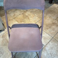 folding chair pink