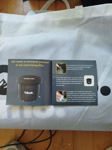 Clim8 90cm XL Portable Ice Bathx,BRAND NEW / Never Used