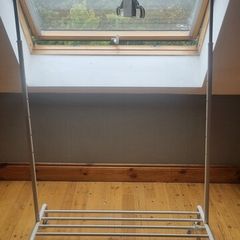 Clothes rail  (easy dismantle for handy storage)