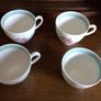 Alfred Meakin 1950s Harvest Bouquet 4 Cups and Saucers Image 7