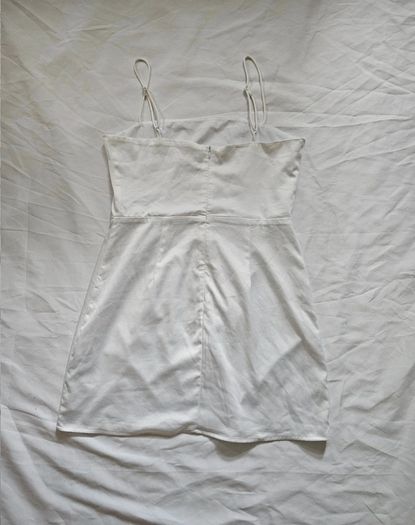 Superdown White Mini Heart Cutout Dress RRP 80E