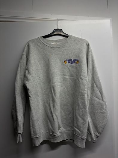 Vintage Fruit of the Loom College Sweatshirt Grey