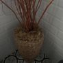 Rattan basket and willow stems Image 5