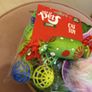 Christmas cat hamper of toys Image 2