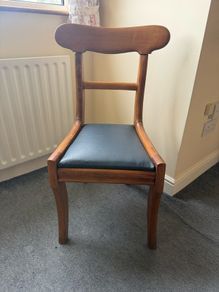 Dining chairs x 4