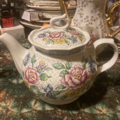 Vintage china teapots postage available