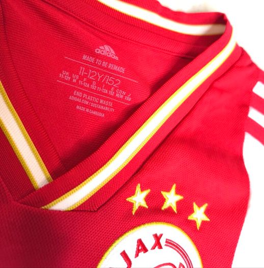 2022/23 Ajax Amsterdam Adidas Home Jersey Size Age 11/12,years