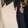 BIBA Black Fringed boho drape Sz 12 (Fit 10-16uk) Image 9