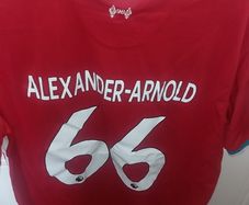 Liverpool Shirts - Name and Number