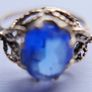 Vintage 9Ct Yellow Gold Sapphire Ring size O - 2,8g Image 6
