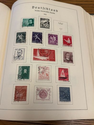 Stamp album GERMANY