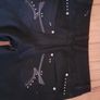 Size 8-10 Jet Black Jeans Image 4
