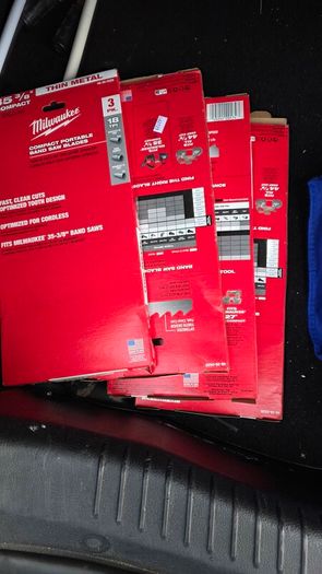 milwaukee bandsaw blades