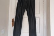 Black Leather Trousers M/F S32