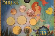 France Brilliant Uncirculated Euro Coin Set 2024 - Disney - Little Mermaid 35th
