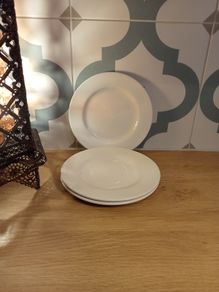 Churchill Whiteware Super Vitrified Classic Plates (16.5cm) Set of 3