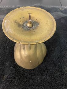 Brass candle stick holder