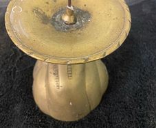 Brass candle stick holder