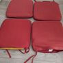 4 kitchen chair seat cushions Image 2