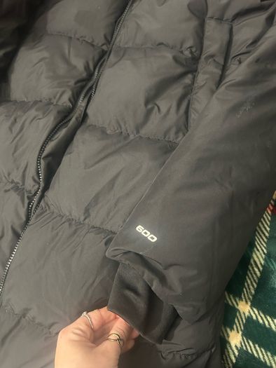 Long The North Face Nuptse 600 Fill Puffer Parka  Like New (Black, Size S)