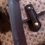 LOUIS VUITTON Monogram Mini Besace Mary Kate Bag Red Image 5