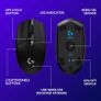 Logitech G305 LIGHTSPEED Wireless Gaming Mouse, HERO 12K Sensor, 12,000 DPI, Lightweight, 6 Programmable Buttons, 250h Battery Life, On-Board Memory, PC/Mac - Black Visit the Logitech G Store Image 7
