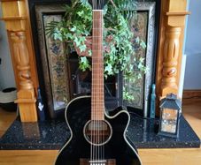 Takamine EG541 SSC Semi Acoustic and carry bag