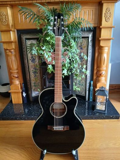 Takamine EG541 SSC Semi Acoustic and carry bag