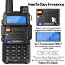 Baofeng M-5R Walkie Talkie Long Range Wireless Copy Frequency Two Way Radio Air Band Commutator Amateur Ham Radio UV-5R K5 Image 2