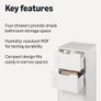 Storage Cabinet with 4 Drawers Image 4