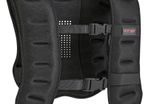 11 lb Weighted Vest  Breathable Neoprene, Adjustable Straps, Reflective Strips 16.9 x 13 in, Black