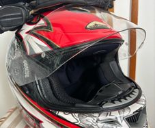Motorcycle Helmet & Gloves