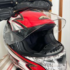 Motorcycle Helmet & Gloves