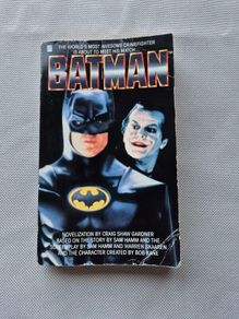 Batman film book 1989 tie-in