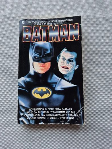Batman film book 1989 tie-in